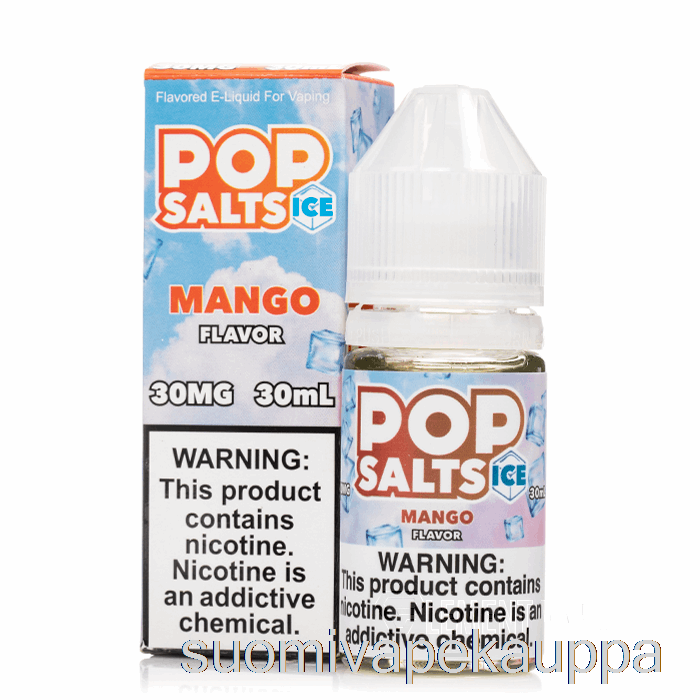 Vape Box Jää Mango - Pop Suolat - 30ml 50mg